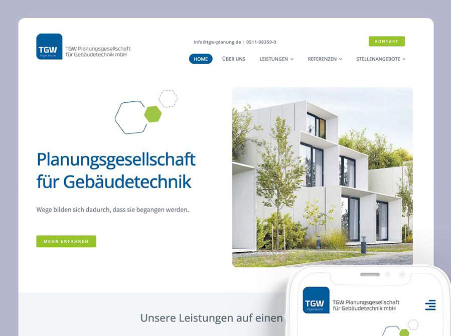 Webdesign Hannover Mittelfeld