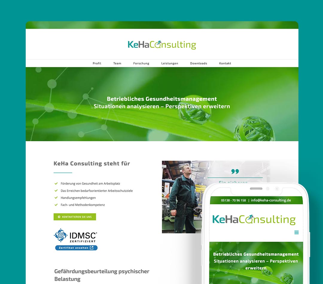 Webdesign KeHa Consulting